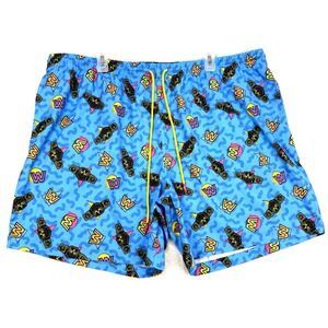 RSVLTS WWE In Your House Hybrid Shorts 3XL KUNUFLEX Swim‎ Trunks No Liner Retro